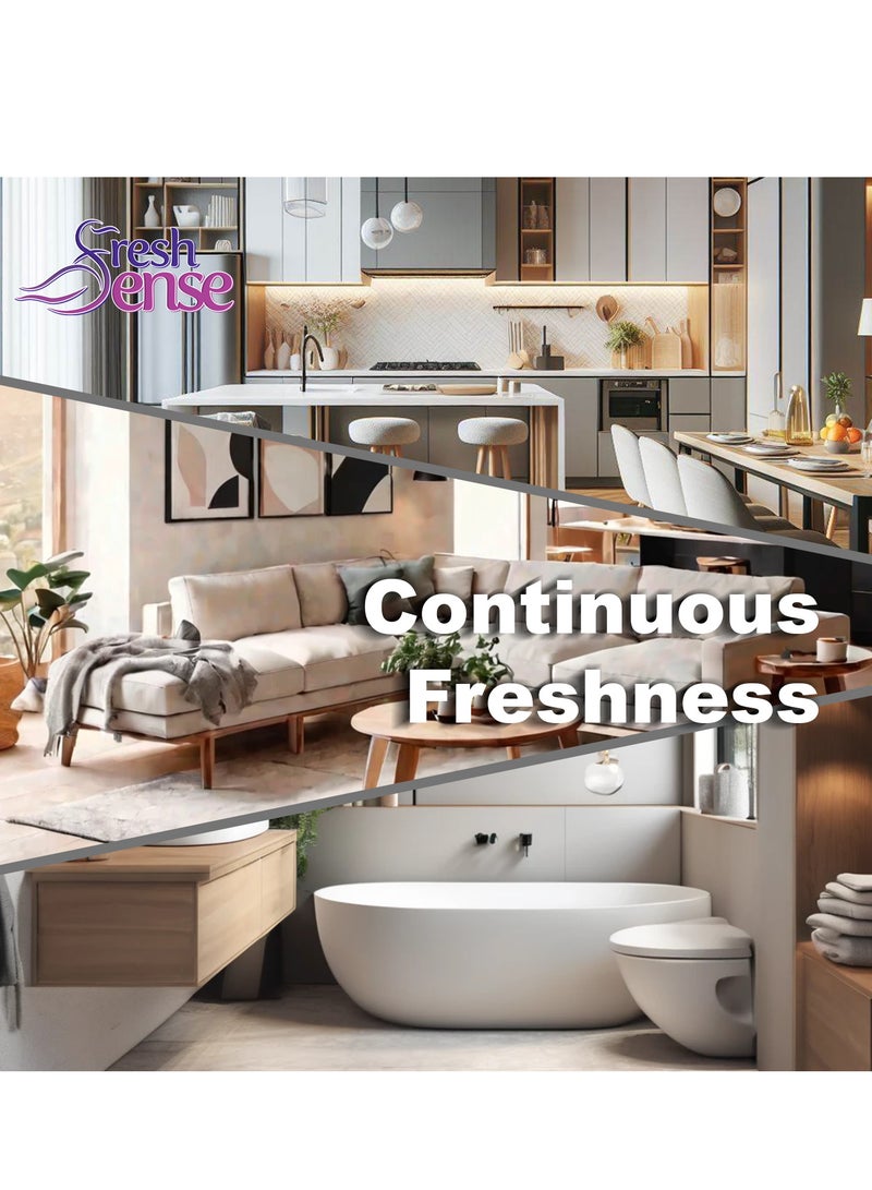 Fresh Sense LILY OF VALLEY Refill - PACK of 12 x 260ml - Automatic Spray Auto Spray Air Freshener for Home Bathroom Toilet Office Neutralizes Bad Odors FRESH SENSE - Image 3