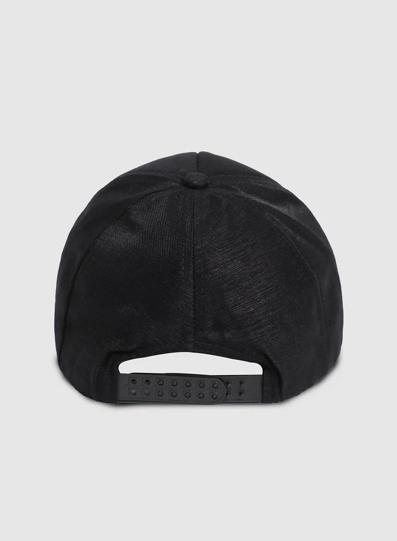 Haute Sauce  Sequin Contrast Baseball Cap - Black & Rose Gold-Colour for Women | Best Price UAE