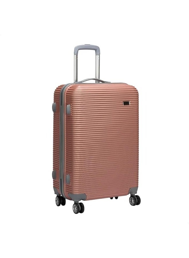 Medium Travel Suitcase 24 Inch with Wheels, Lightweight Durable Luggage for Travel, Cabin-Friendly Trolley for Easy Mobility - Image 1