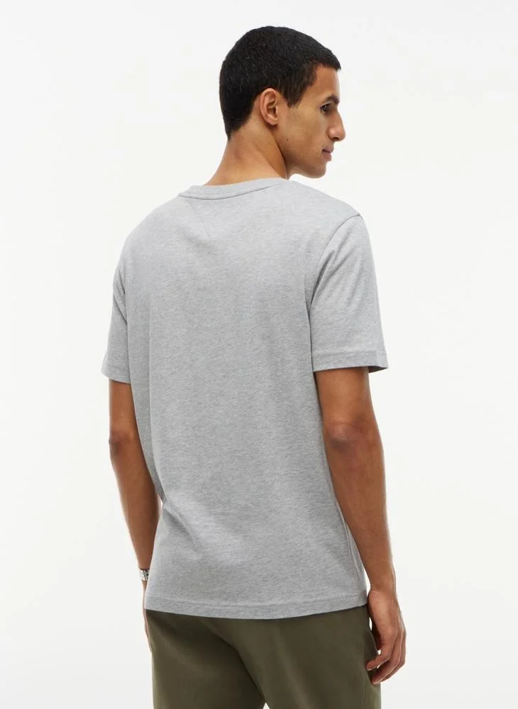 Tommy Hilfiger Contrast Logo Crew Neck Jersey T-Shirt
