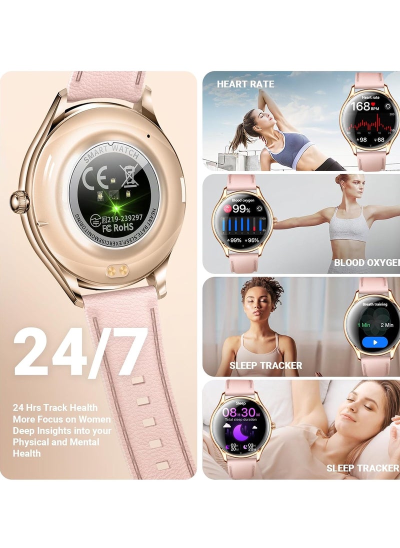 Generic - Smart Watch, Fitness Tracker, 100+ Sports Modes, Heart Rate and Sleep Monitoring, Multi-Function Sports Bluetooth Call Smart Watch Compatible with iOS and Android (Silver) - Image 1
