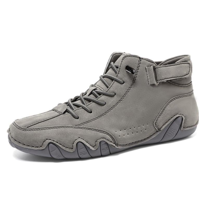 Independent Station Popular Men'S Shoes High-Top Cotton-Padded Shoes Men'S Casual Shoes Winter Fleece-Lined Thick Shoes Martin Boots Men'S - Image 1