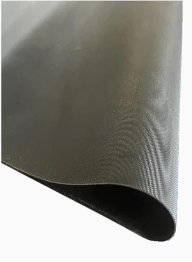 Aicon® 1mm Thickness Anti-Skid Waterproof Natural Rubber Sheet one Side Plain & one side Anti-Skid High Quality Rubber (1Feet x 1Feet x 1mm) - Image 1