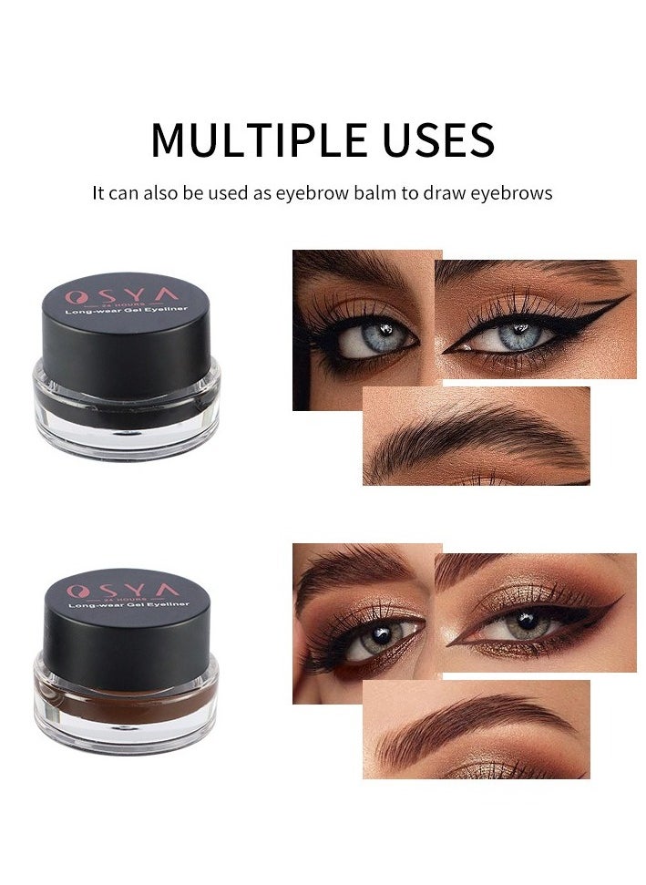 OSYA - Waterproof Eyebrow Tattoo And Eyeliner Set - Image 1
