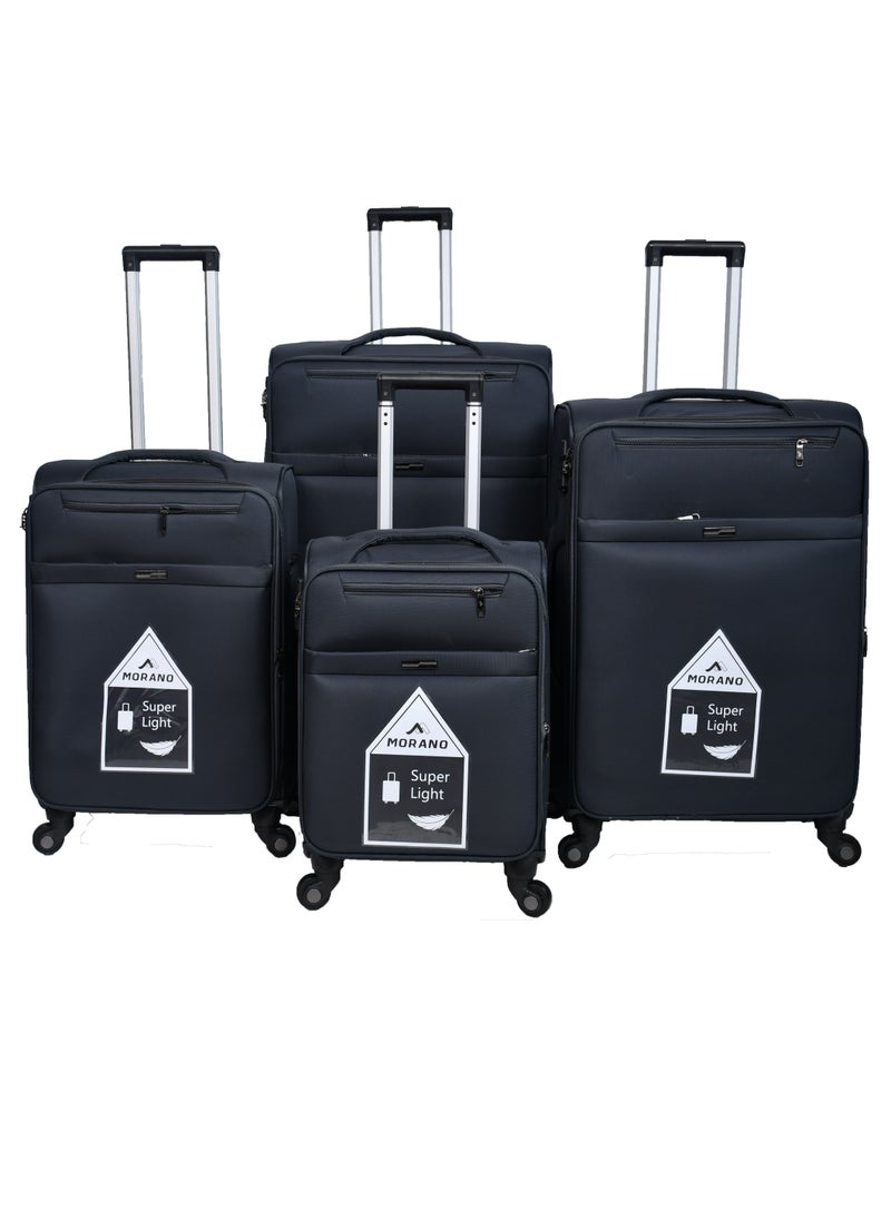 MORANO Morano Canvas Travel Bags set of 4 Pieces Size 32/28/24/20 inches  - Image 3