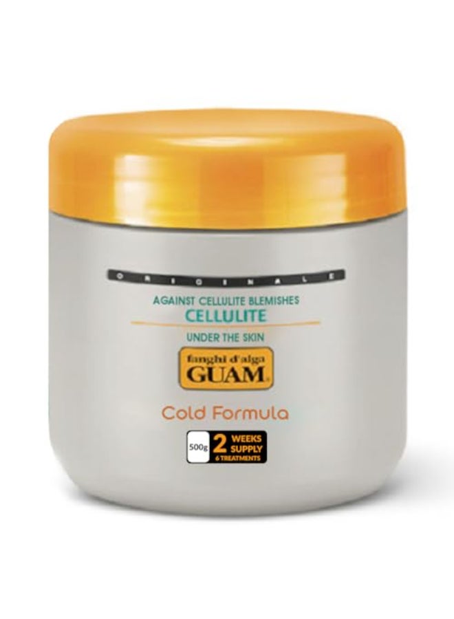 GUAM Anticellulite Mud COLD FORMULA Seaweed Body Wrap for Cellulite Skin Tightening Clay for Body Cellulite and Leg Swelling Lymphatic Drainage Cellulite Removal Treatment 11 LB - Image 1