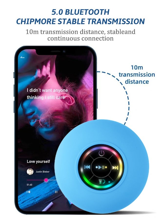 Suction cup multifunctional household waterproof Bluetooth speaker - Image 2