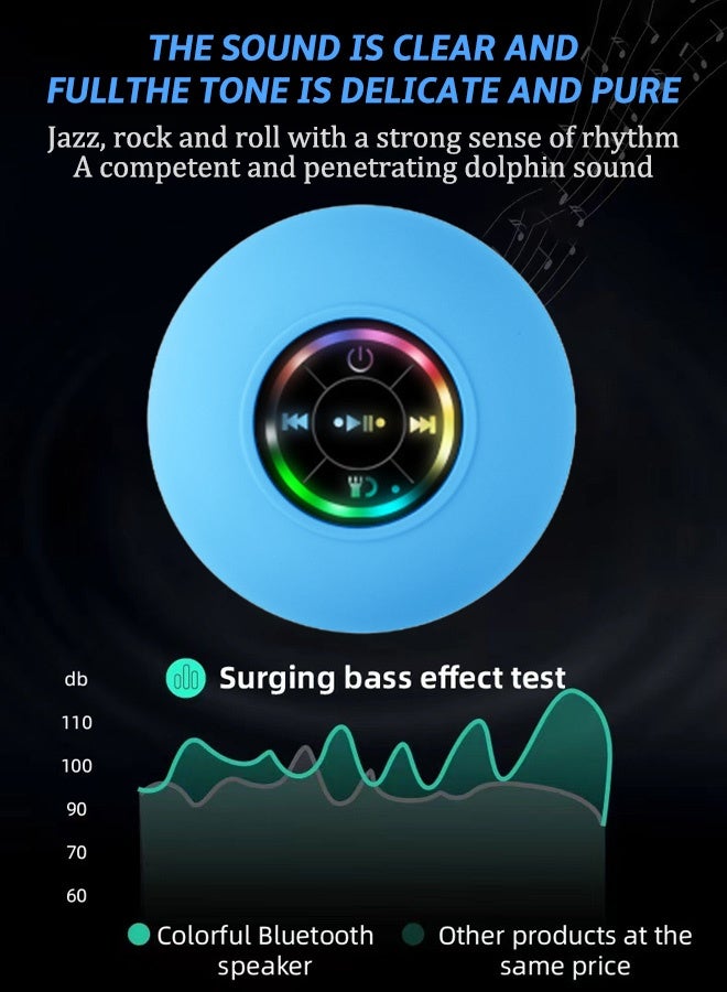 Suction cup multifunctional household waterproof Bluetooth speaker - Image 3