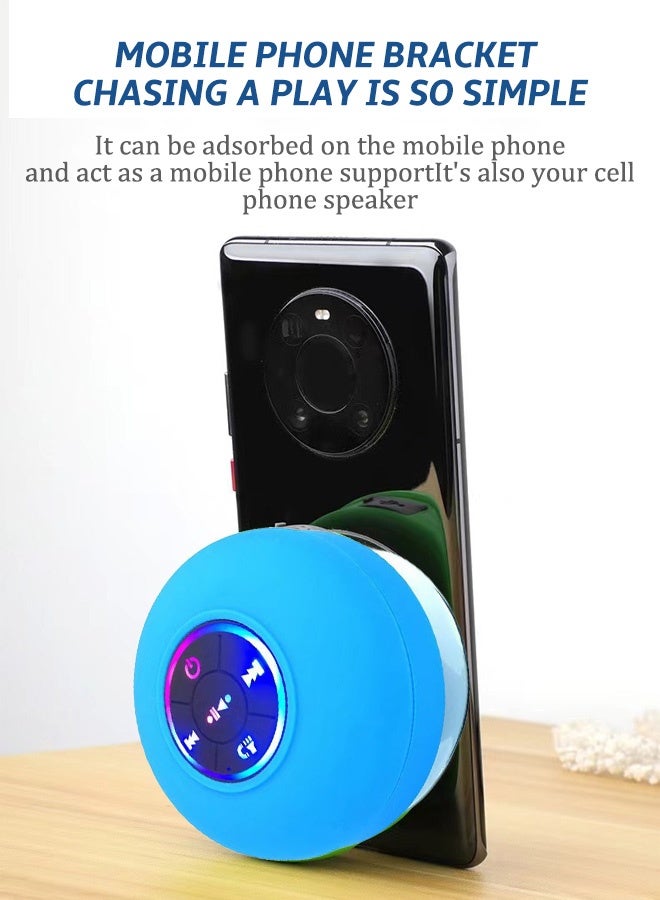 Suction cup multifunctional household waterproof Bluetooth speaker - Image 4