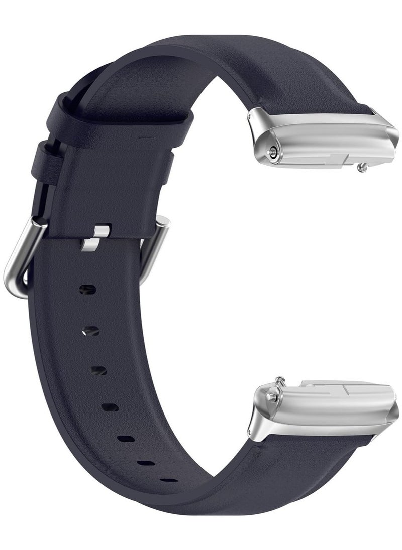 Anmi - 2 PCS Replacement Strap compatible with Redmi Watch3 active/Redmi Watch3 Lite(Black/Dark Blue) - Image 1
