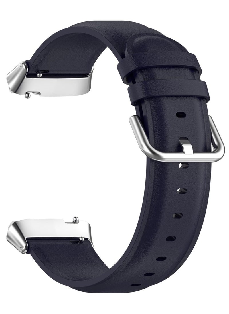 Anmi - 2 PCS Replacement Strap compatible with Redmi Watch3 active/Redmi Watch3 Lite(Black/Dark Blue) - Image 1
