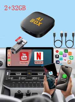 Generic Carplay AI Box Android 13 Wireless Android Auto Smart TV Box ...