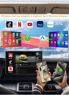 Generic Carplay AI Box Android 13 Wireless Android Auto Smart TV Box For Youtube Netflix Toyota Mazda Hyundai Haval GMC Ford MG VW Kia  - Image 3