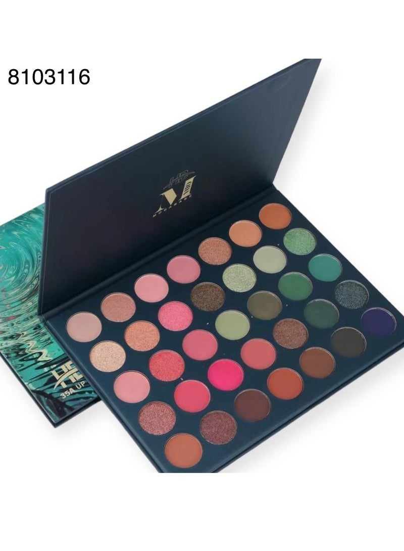 MODA Hb Eye Shadow 35a Up Dawn Artistry Palette - Image 2