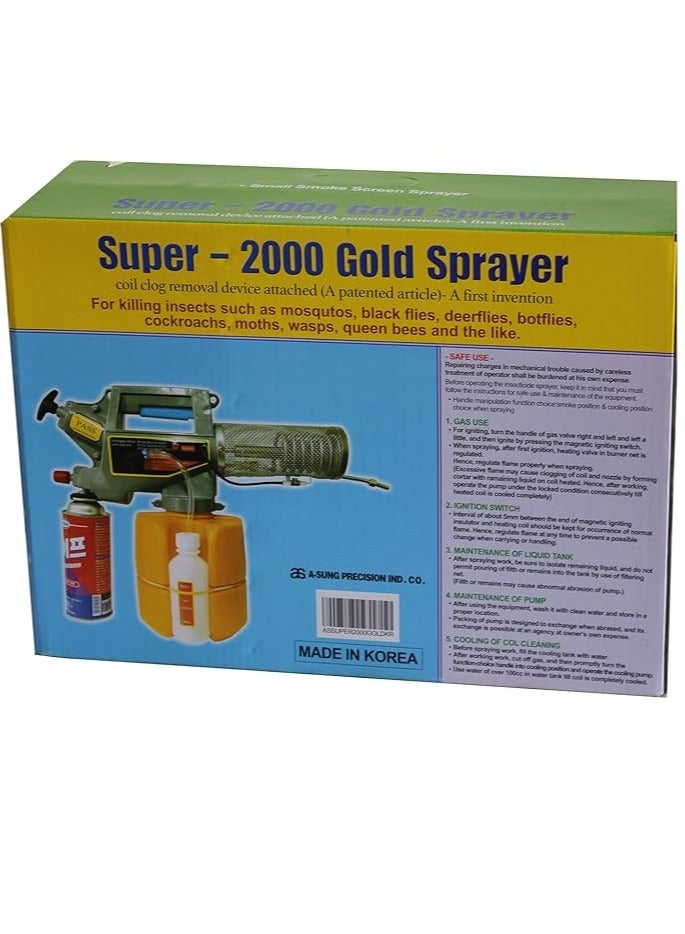 Organized Home Smoke Fogging Machine to Combat Flies, Mosquitoes Insects and Pests for Gardens and Home Resorts - Image 3