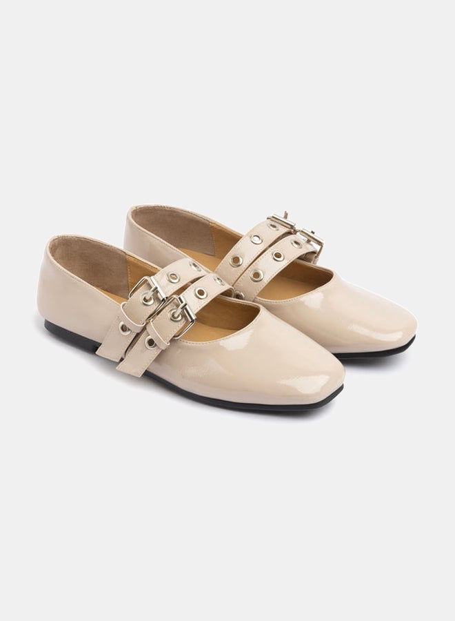 TGS Double Belt Flat Mary Janes - Image 1