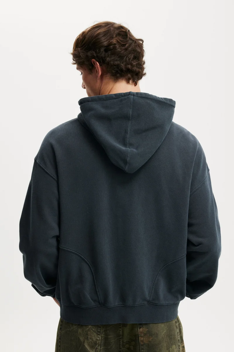 Cotton On CROPPED ZIP UP HOODIE