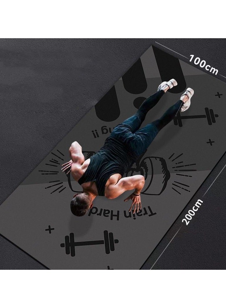 EBMINI Thick Anti Slip Home Fitness Yoga Mat 