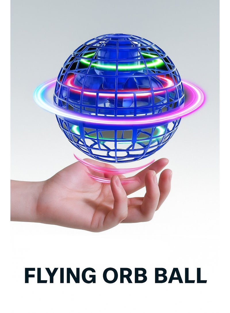 Flying Orb Ball 2024 | LED Hand-Controlled Boomerang Spinner Toy | Rechargeable Flying Ball Toy for Kids, Boys, Girls & Adults | Indoor & Outdoor Mini Drone - Image 4