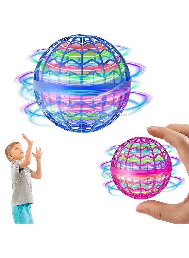 Flying Orb Ball 2024 | LED Hand-Controlled Boomerang Spinner Toy | Rechargeable Flying Ball Toy for Kids, Boys, Girls & Adults | Indoor & Outdoor Mini Drone - Image 3
