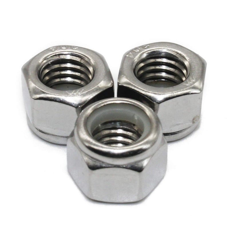 Fullerkreg 50 PCS 5/16-in 18-8 Stainless Steel Nylon Insert Lock Nut by - Image 1