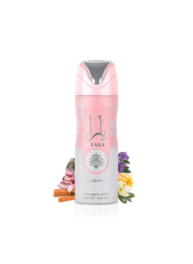 Lattafa Yara Perfumed Spray 200ml - Image 2