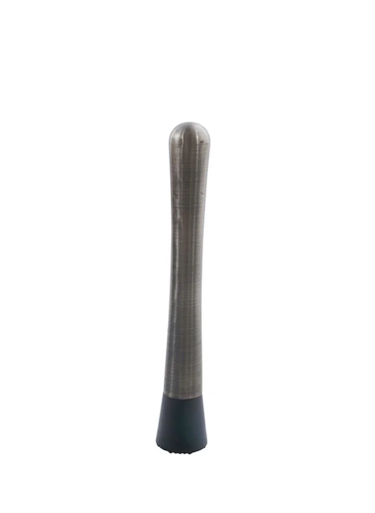 بوينت-فيرجول Stainless steel muddler metallic black