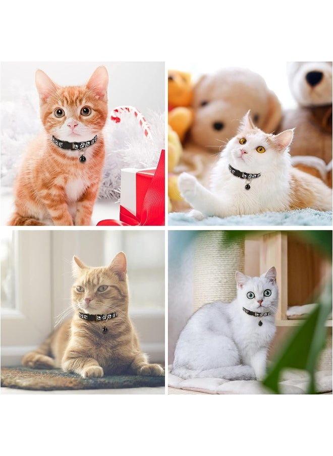 Biella Biella Cat Collars with Bell â€“ Adjustable Breakaway Safety Release for Cats and Kittens  - Image 3