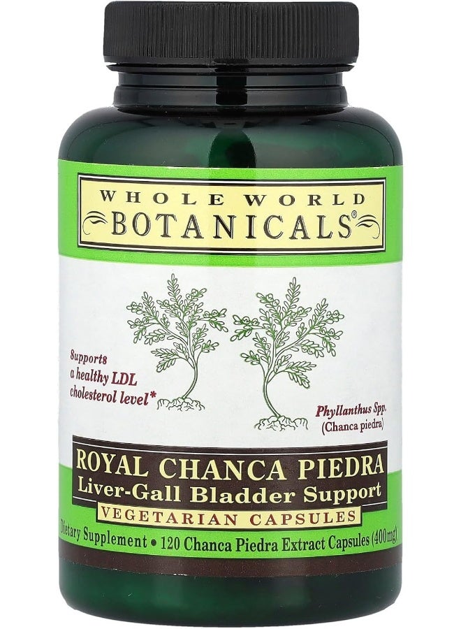 Whole World Botanicals Whole World Botanicals, Royal Break-Stone, Liver-Gall Bladder Support, 400 mg, 120 Veggie Caps  - Image 1