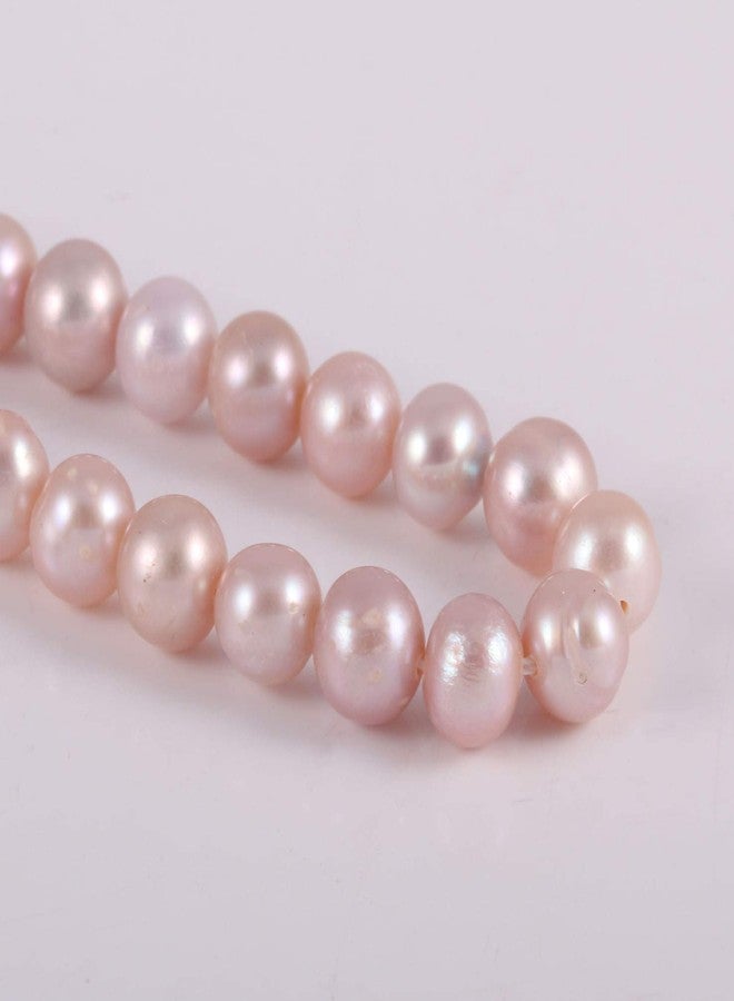 Zotoone Natural Pearl Freshwater Cultured Pearl Beads for Jewelry Making Punch Loose Beads Handmake DIY for Jewelry Making DIY Women Necklace Bracelet 4-5 mm Color Purple 14 inches - Image 1