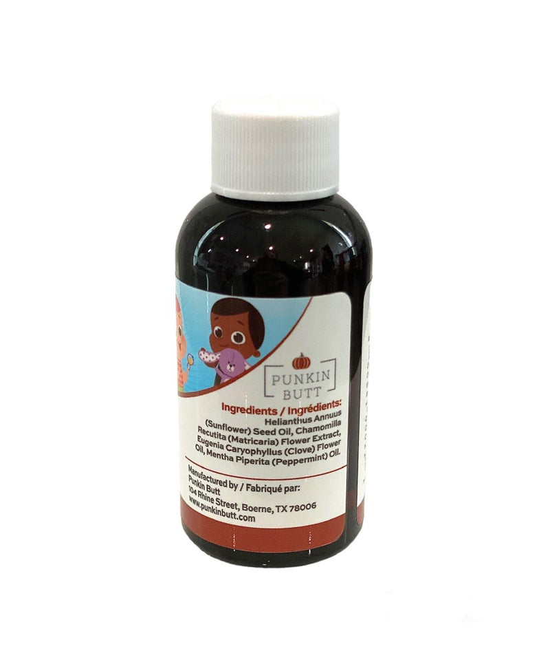 بانكين بات Teething Oil - 2 oz - 100% Natural, for Babies - Proprietary Blend Includes Chamomile, Sunflower, Peppermint, and Clove - Baby Teething Relief with No Added Chemicals (2 Ounce) - Image 3