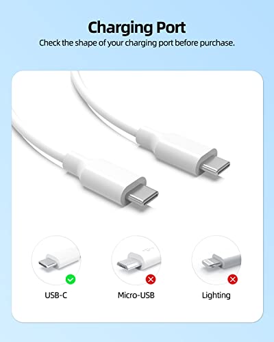 Superer USB C Charging Cable Fit for Google Pixel 10/9/8/7/6/ Pro/9a/8a/7a/6a 5 5a 4 4a 3 3a 2 Power Cord - Image 3