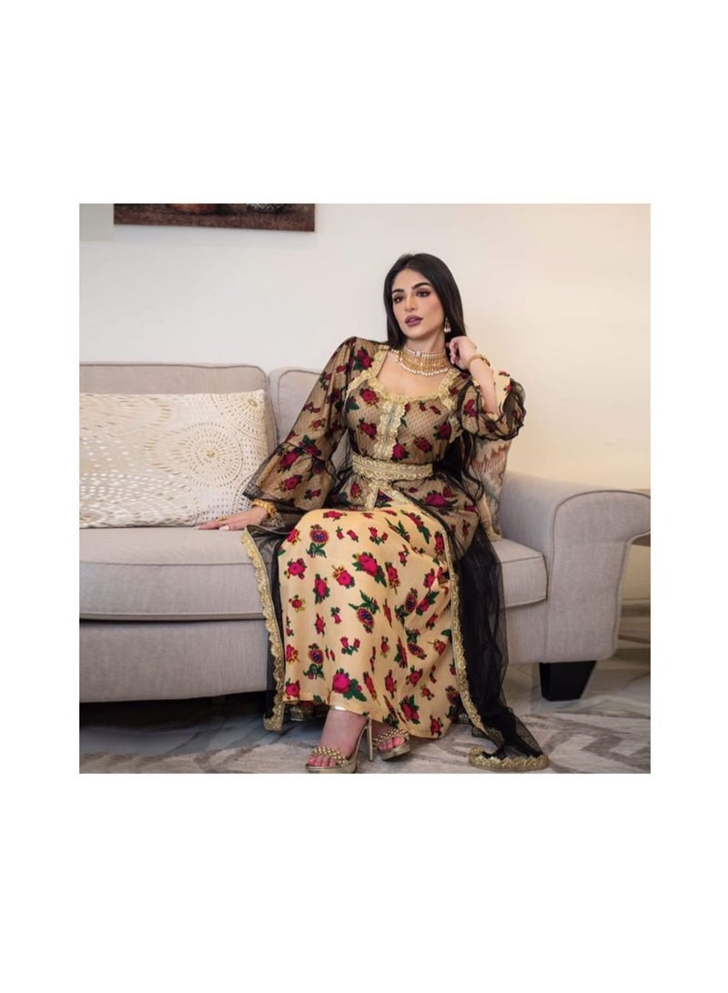 Nothing Womens long Sleeve Dresses, Size X Large, Multi-Colors - Image 2