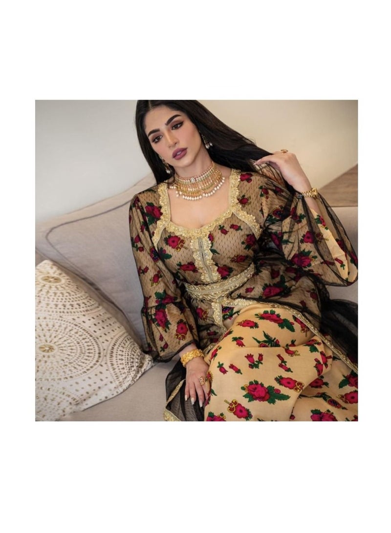 Nothing Womens long Sleeve Dresses, Size X Large, Multi-Colors - Image 3