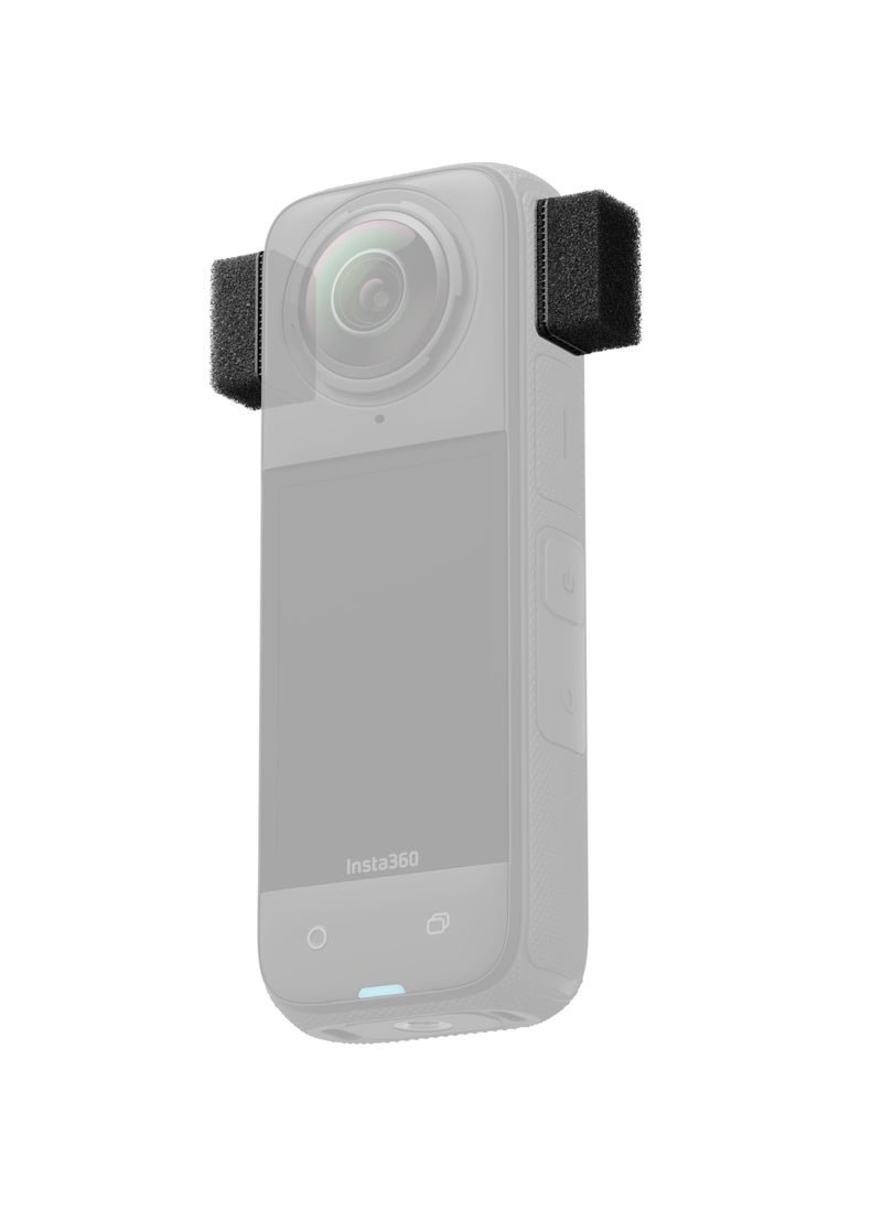 ماركة غير محددة INSTA360 X4 ملحقات الكاميرا مع ميكروفون مكافحة الضوضاء الإسفنج windproof  - Image 2