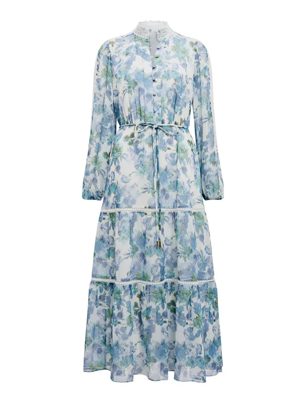 Forever New Preslee Godet Midi Skirt