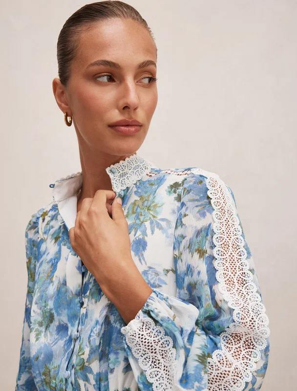 Forever New  Preslee Godet Midi Dress for Women | Best Price UAE