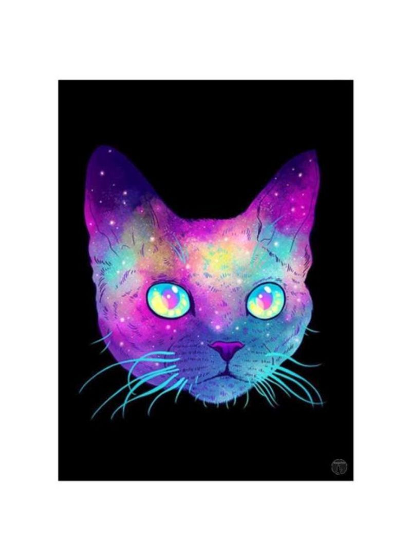 RKN Printed Mousepad Purple/Blue/Yellow