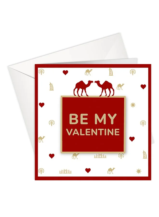 Share The Love Be My Valentine? An Elegant Greeting Card for Sharing Heartfelt Sentiments For Valentine’s Day