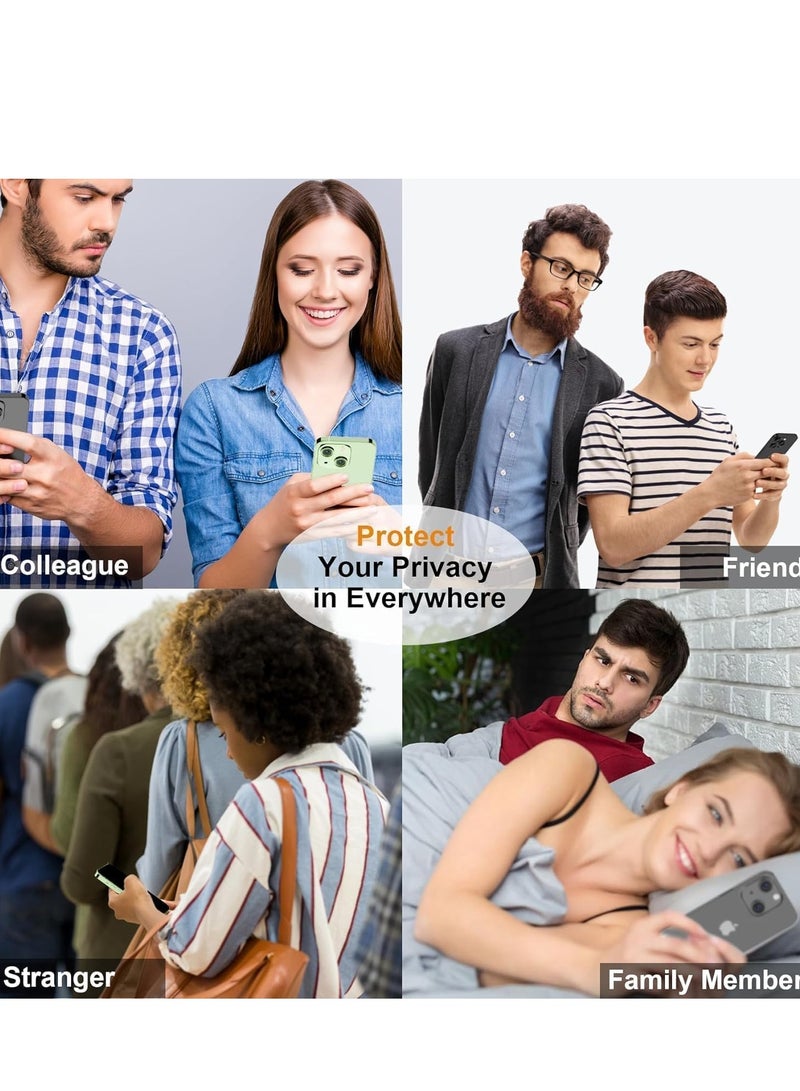 MIGOFAST Privacy Screen Protector for iPhone 15 Pro Max  Anti-Spy Tempered Glass, 9H Hardness, Scratch Resistant, Face ID Compatible iPhone 15 Pro Max - Image 3