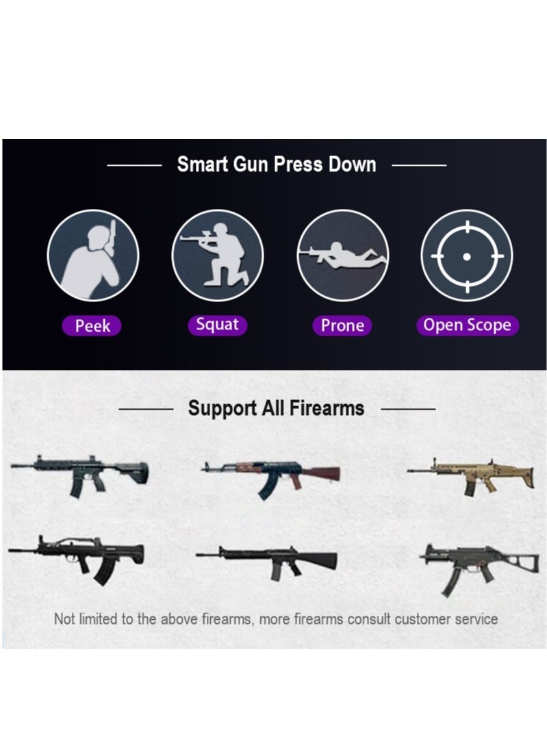 Generic - Gaming Mouse 35 Keys Single Hand Gaming Keyboard Converter Set For Android PUBG - Image 1