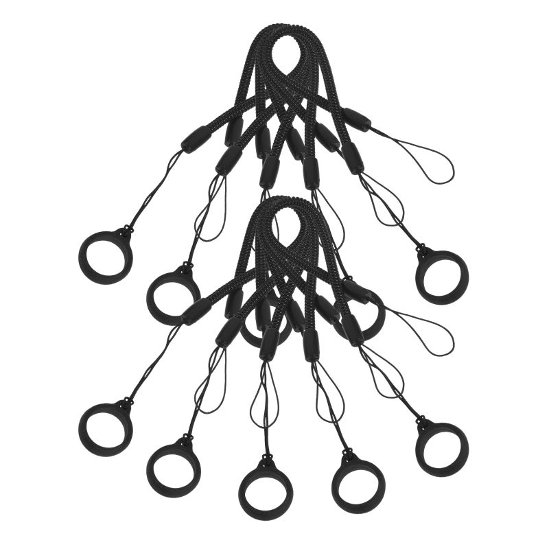 10 Pcs Anti Lost Elastic Lanyard for Stylus Pen Retractable Spring Strap for Touchscreen Pens Convenient Pen Lanyard Elastic Tether - Image 1