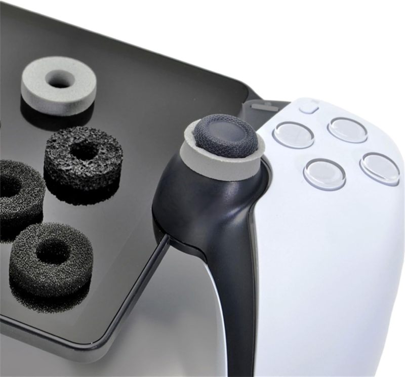 Aim Assist Rings 20-Piece Multicolor Soft Sponge - Enhanced Aim Assist Precise Gaming Controller Rings for Fps And Competitive Gamers - Image 3