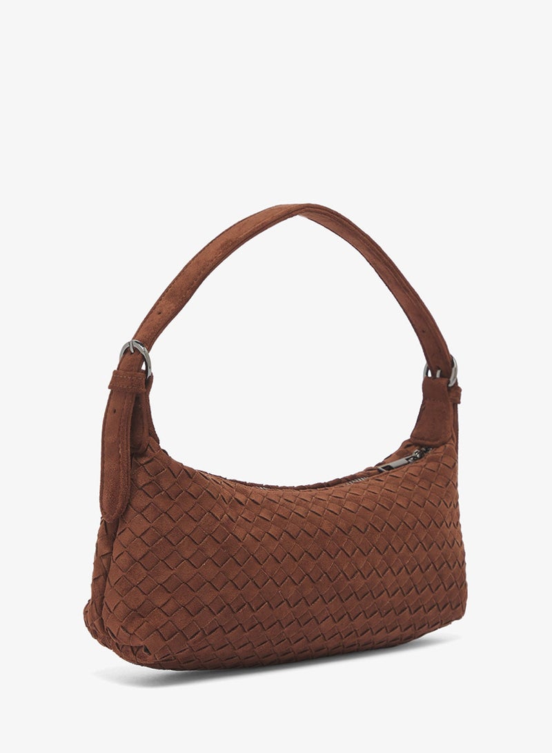 GLAMOROUS Faux Suede Mini Shoulder Bag - Image 3