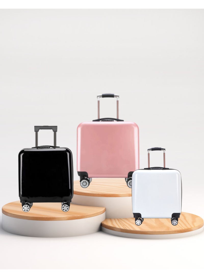 طفل عربة صندوق كرتون حقيبة 20 بوصة طفل محمول المتداول حقيبة الفتيان والفتيات حمل حقيبة السفر العربة ( مربع الوردي ) - Image 5