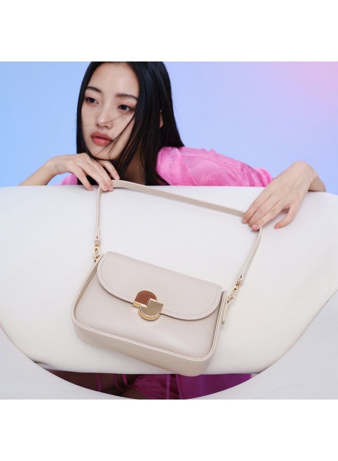 YEARCON Fashion Texture】large Capacity Small Square Bag, Casual And Versatile Women's Shoulder Crossbody Bag - Image 2