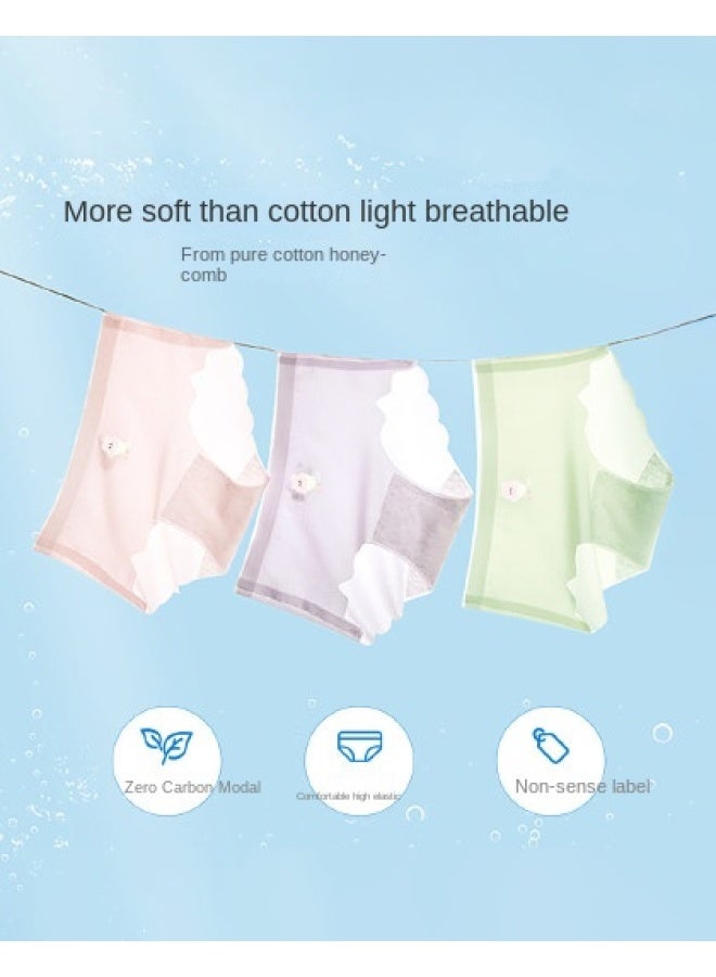 DEESHA Ice Silk Mesh】girls' Underwear - Summer Lightweight Seamless Breathable Triangle Panties - Image 1