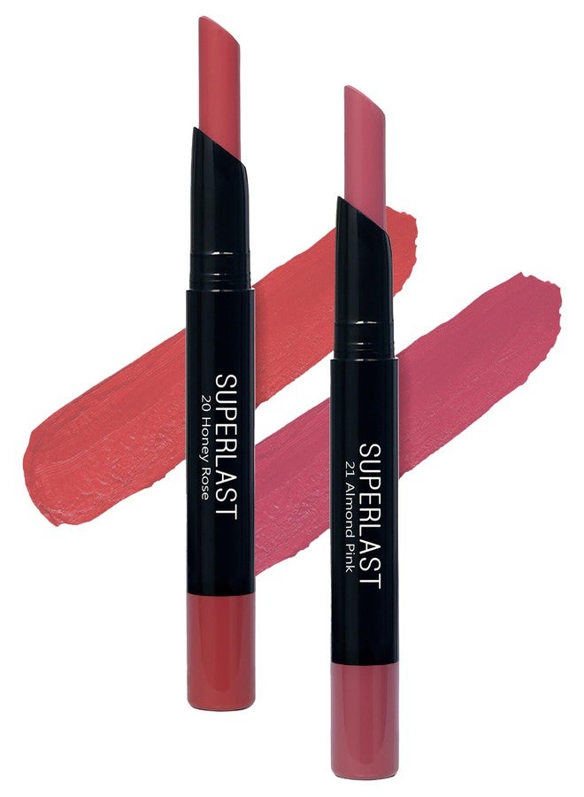 ME-ON Superlast Lipstick (20,21) Matte Finish - Image 2