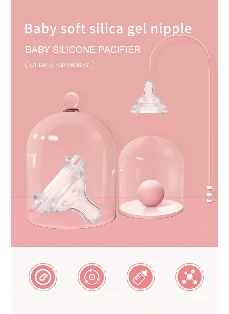 Luqu Nipple Wide Neck Medium Green Bottles