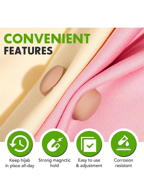 8st Hijab Magnetische Pins, Multi-Purpose Pinless Sterk Magnetische Hijabspelden Hijab Magnetische Broche Sjaal Magnetische Sluiting Hijab Magneten voor Vrouwen Sjaals Kleding, Hart Magneten 8st Hijab Magnetische Pins, Multi-Purpose Pinless Sterk Magnetische Hijabspelden Hijab Magnetische Broche Sjaal Magnetische Sluiting Hijab Magneten voor Vrouwen Sjaals Kleding, Hart Magneten